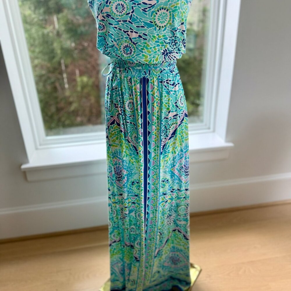 LILLY PULITZER MAXI DRESS, XXS - Picture 7 of 7